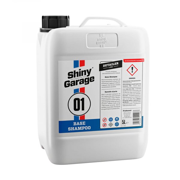 SHINY GARAGE Base-Shampoo-5-litrow